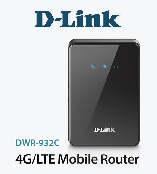 D-LINK DWR-932C 3G / 4G LTE Wireless Hotspot WiFi Portable Modem Router